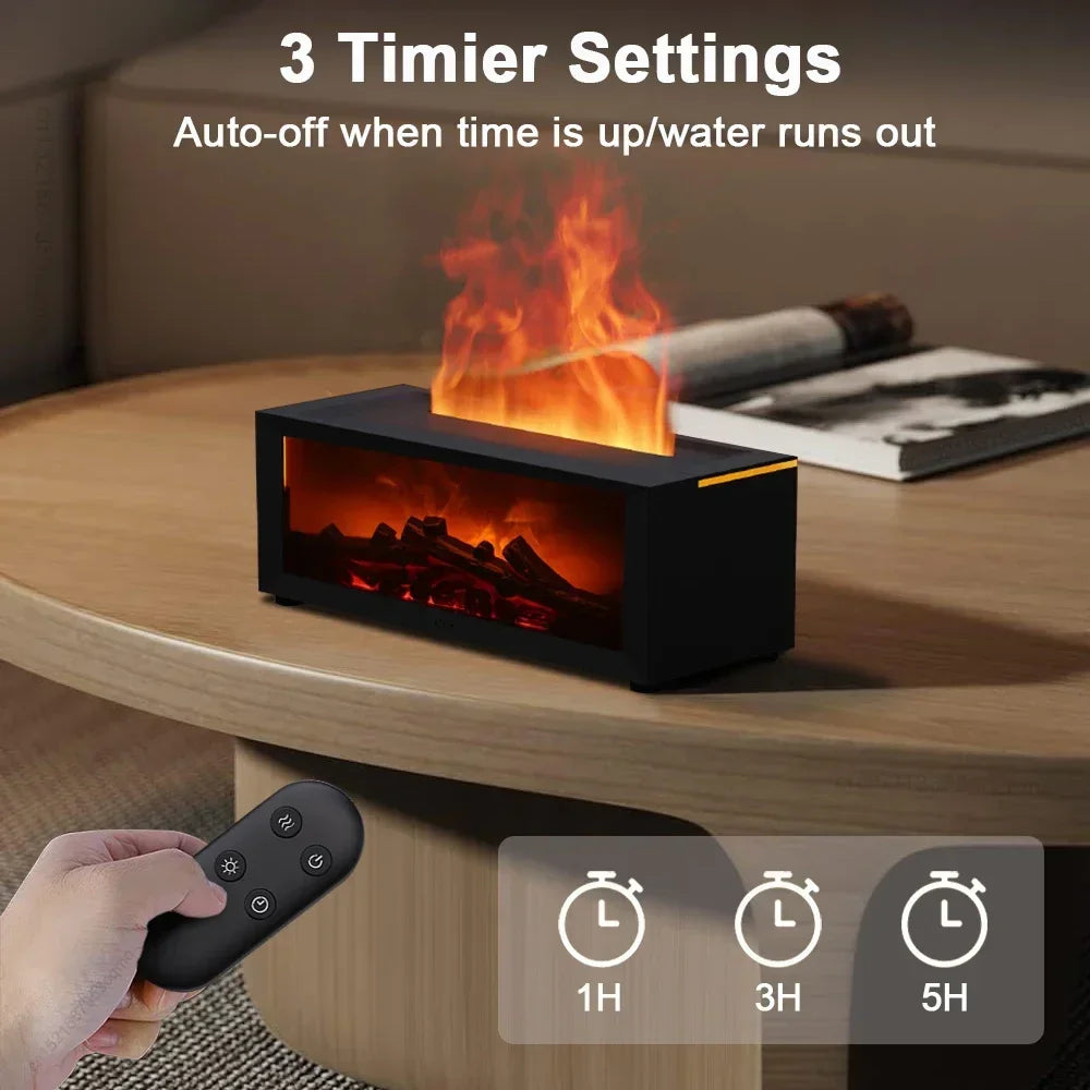 Home Aroma Humidifier Flame Automatic Fragrance