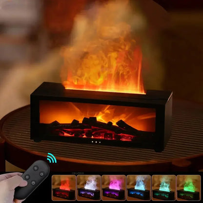 Home Aroma Humidifier Flame Automatic Fragrance